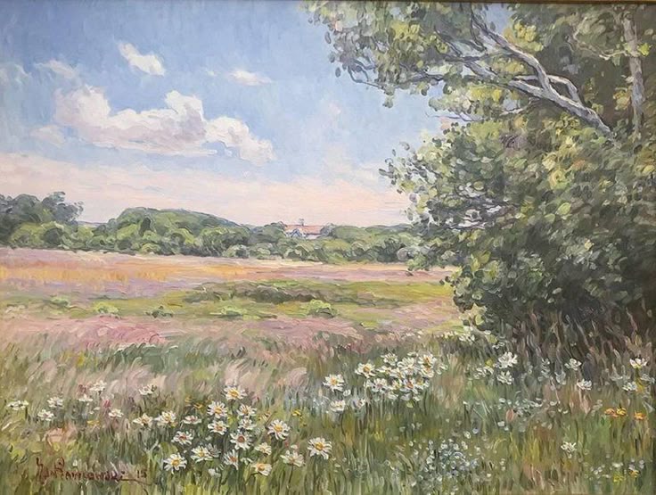 Jan Pawlowski - Field of Daisies